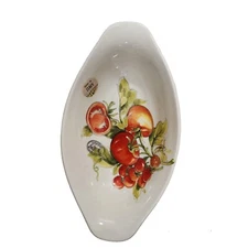 EFFETTI de ARTE Oval Serving Bowl Tomatoes Made in Italy  Dish 