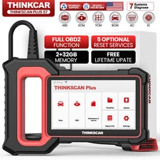 THINKSCAN Plus S7 OBD2 Auto Scanner Car Diagnostic Tool Engine ABS SRS TPMS 