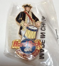Hard Rock Cafe Pin Pals Philadelphia Drummer Logo 