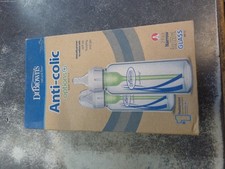 Dr. Brown's Natural Flow Anti-colic Options Narrow Glass Baby Bottle 2 Pack