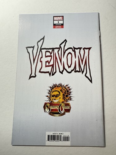 Venom #1 LGY 166 Mark Bagley Trade Dress Variant Sonny's Comics Exclusive - Picture 2 of 4