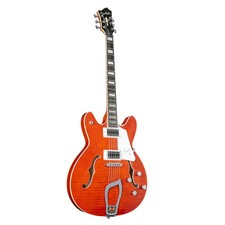 Hagstrom Super Viking Mandarin Flame