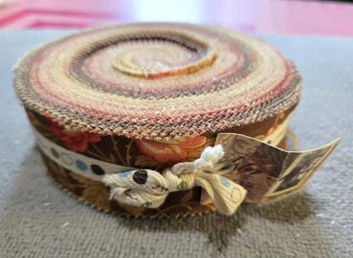 Moda Honey Bun Jelly Roll 3 Sisters Aster Manor 1 1/2 inch strips 3990HB - product listing photo