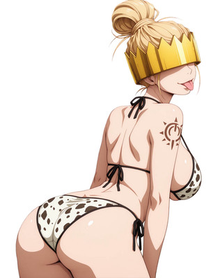 Haumea Fire Force Waifu Weatherproof Anime Sticker 6'' Car Decal