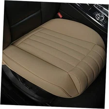 (1 PCS Car Seat Cover Width20.86 by deep 20.86 Beige with Leg Rest-1 piece