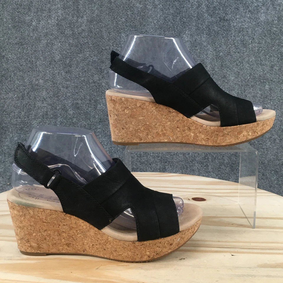 Sandalias Cloudsteppers by Clarks para mujer 8M Annadel marfil con cuña 26142561 Foto 2 de 4