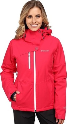 Columbia Women's Mile Summit Jacket, Ruby Red, Medium