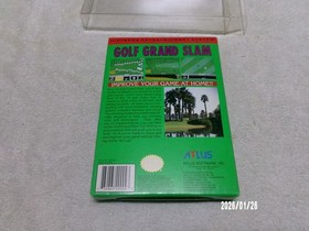 #809 Nes Nintendo Golf Grand Slam By Atlus CIB With Map/Poster