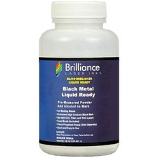 Polvo de marcado láser negro - tinta metálica 120 ml