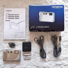 OLYMPUS TOUGH-8010 Compact Digital Camera Tested Working Seller Japan