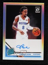 2019 Donruss Optic Rated Rookie Holo Prizm Signatures Jordan Bone #195 Auto n1u