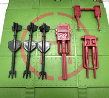 Gi Joe Cobra 1988 Bugg Parts Cannons Missiles Original Arah Hasbro