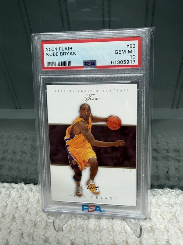 2004 Fleer Flair Kobe Bryant #53  PSA 10 EBAY 1/1 POP-61