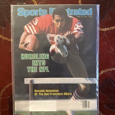 ***SPORTS ILLUSTRATED, Apr 26, 1982-HURDLING INTO THE NFL-Renaldo Nehemiah***