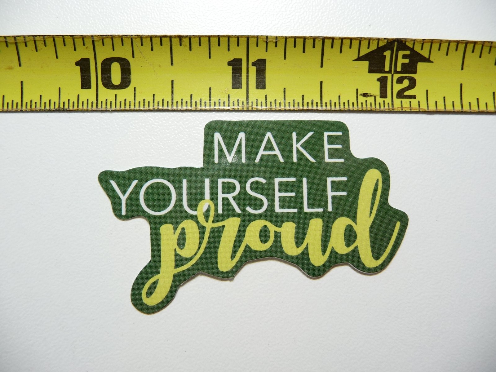 Empowering Motivational Sticker to Boost Confidence and Pride