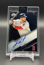 J.D. JD MARTINEZ - 2020 Topps Chrome Black ENCASED AUTO / AUTOGRAPH Red Sox