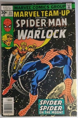 Marvel Comics Marvel Team-Up #55 FN/VF 7.0