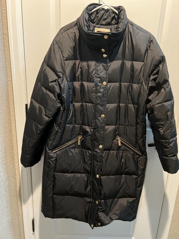Michael Kors Black Long Winter Puffer Coat  XXL