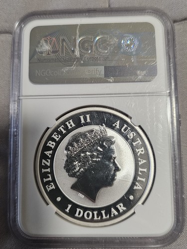 ๐ฅ๐ฅ๐ฅ๐ฅ2018 Austrailia Emu S$1 NGC MS70 .9999 Silver. Best ๐ฒ - Picture 2 of 2