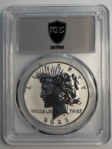 2025 S Peace Dollar PCGS Reverse PR70