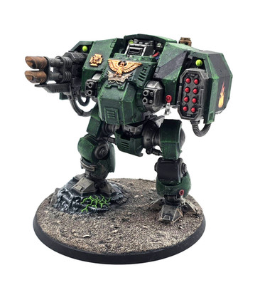 Ballistus Dreadnought Salamanders Space Marines Warhammer 40K
