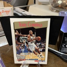 1991-92 NBA Hoops Supreme Court Terry Cummings San Antonio Spurs