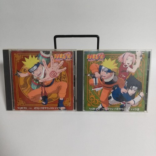 Naruto OST Set 1 & 3 Includes 2 Rental CDs, Used, Slight Damage - 第 1/5 張圖片