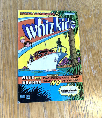 Whiz Kids Radio Shack Complimentary Comic Book Computers Say No to Drugs - 1985