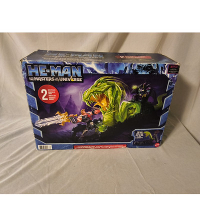 Mattel Masters of the Universe He-Man Chaos Snake Attack Playset w/ 2 Figures