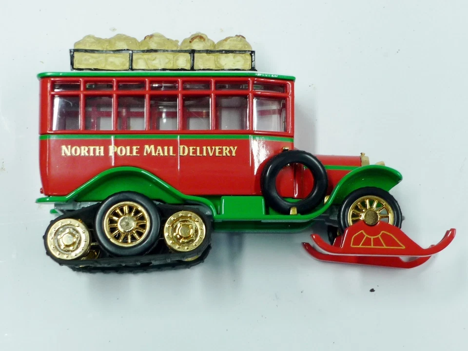 matchbox models of yesteryear Scania Vabis 1922 rot-grün North Pole Mail - Bild 2 von 4