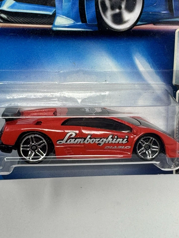 Hot Wheels 2004 Final Run Red Lamborghini Diablo #203 A18 - Image 2 of 4