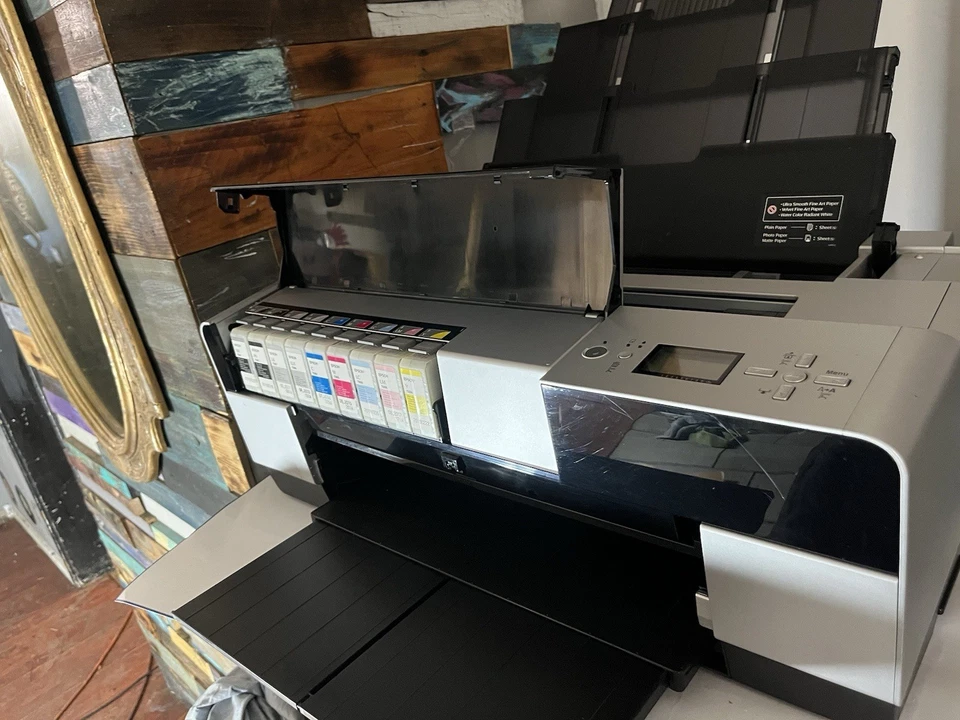 Epson Stylus Pro 3880Large Format Color Printer (great working condition) - Image 3 of 4
