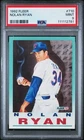 1992 FLEER #710 NOLAN RYAN "WHO'S NEXT?", PSA 9  MINT