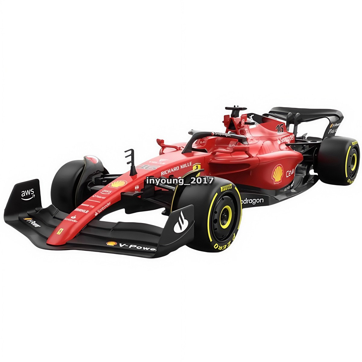 Remote Control Car 1:18 2.4GHz Ferrari F1-75 RC Car Model Toy Cars