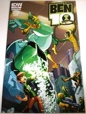 🟢🔥 BEN 10 #4 EDDIE NUNEZ CVR A IDW PUBLISHING 2013 CARTOON NETWORK SCARCE HTF