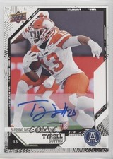 2019 Upper Deck CFL Auto Tyrell Sutton #111 Auto 2o7