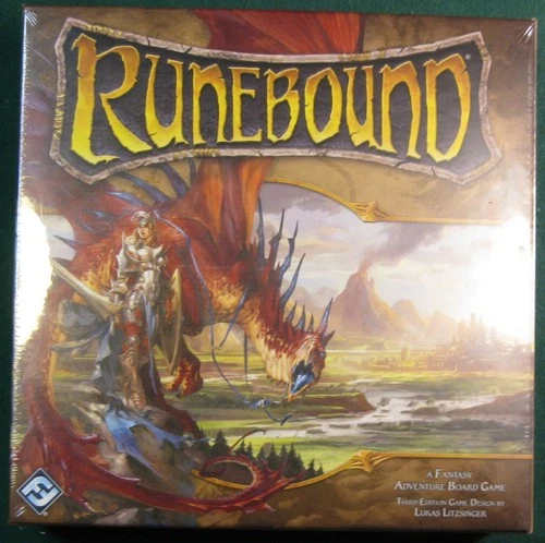 Runebound 3rd Ed, Fantasy Flight Games (2015), Board Game New - Sealed