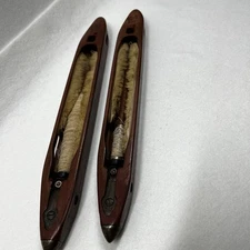 Vintage Flying Shuttle Bobbin for Weaving Loom with Thread “Southern”