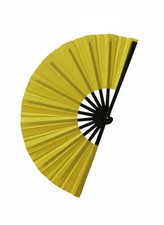 Gold Glitter Clack Fan: Elegant Folding Hand Fan