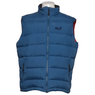 Jack Wolfskin, Outdoor Weste, Herren, Größe: 50/52, Blau/Rot/Mehrfarbig #TjC