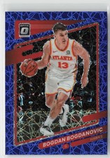 2021-22 Donruss Optic #32 Bogdan Bogdanovic Blue Velocity