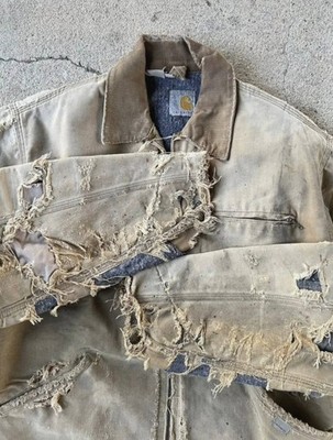 Vintage 1989 Carhartt 100 Years Centennial Detroit Jacket Made in