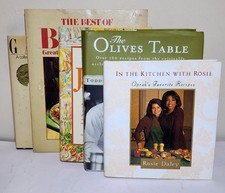 Cookbook Mixed Lot Of 5 Books James Beard Gatherings The Olive Table