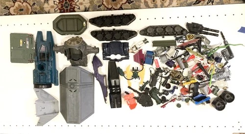 Star Wars GI Joe Vader Weapons Parts Accessories Lot Vintage Kenner Action Figur