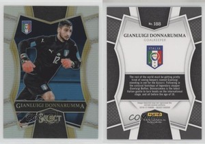 2016-17 Panini Select Mezzanine Silver Prizm Gianluigi Donnarumma #188