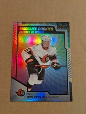2020-21 O-Pee-Chee Platinum Marquee Rookies Tim Stutzle Rainbow Color Wheel (RC)