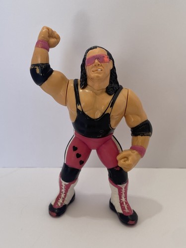 Vintage 90�s  Hasbro WWF WWE Bret the Hitman Hart ...