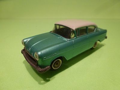 TEKNO DENMARK 720 OPEL REKORD - GREEN + WHITE ROOF RARE