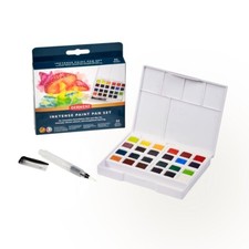 Derwent Inktense Paint Pan Studio Set of 24 Colours