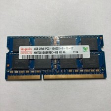 4GB 2Rx8 PC3-10600S-9-10-F2 Laptop Memory DDR3